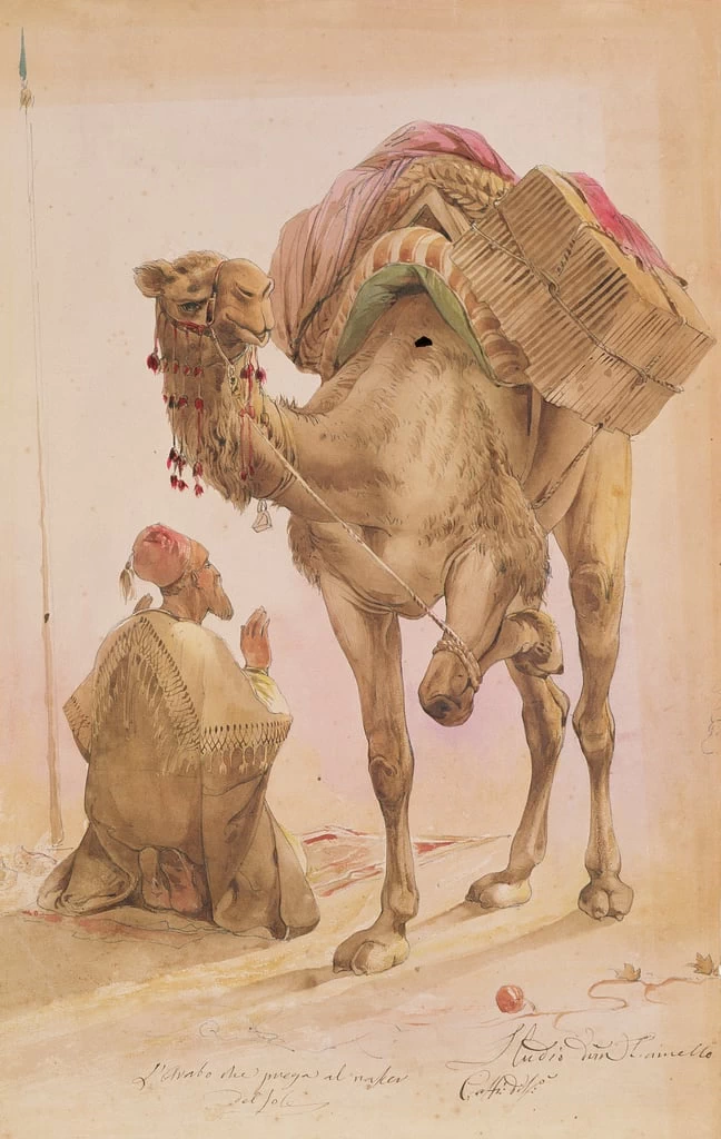 Arabo in preghiera - Franchetti Gallery, Ca' D'Oro, Venezia
